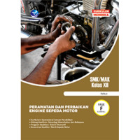 Image of PERAWATAN DAN PERBAIKAN ENGINE SEPEDA MOTOR SMK/MAK Fase F Kelas XII